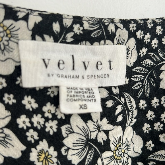 Velvet Graham Spencer Floral Dress XS - Picture 5 of 6
